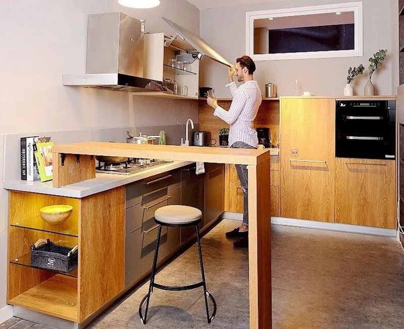 定制櫥柜設計細節，星空梵高櫥柜