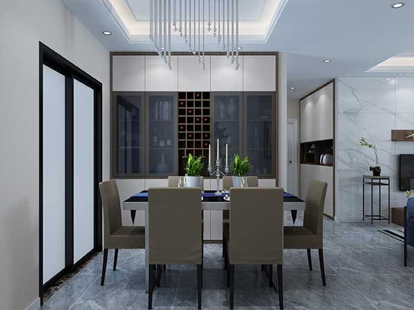 定做酒柜擺放,星空梵高全屋定制