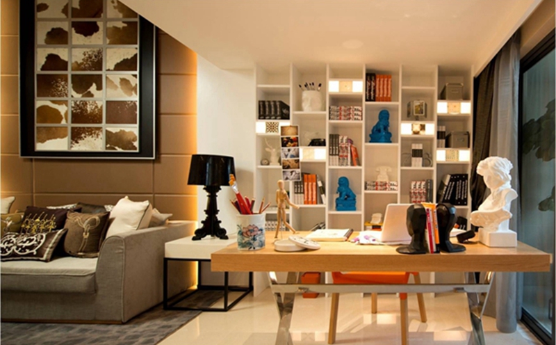 書房燈光布置要點,星空梵高