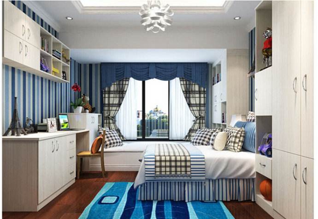 兒童房定制家具，星空梵高全屋定制