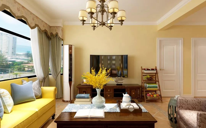 現代美式風格全屋定制，星空梵高全屋定制