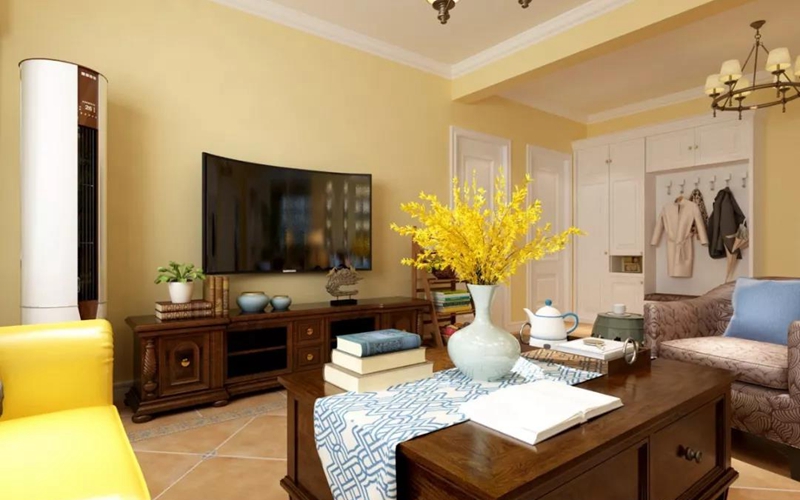 現代美式風格全屋定制，星空梵高全屋定制