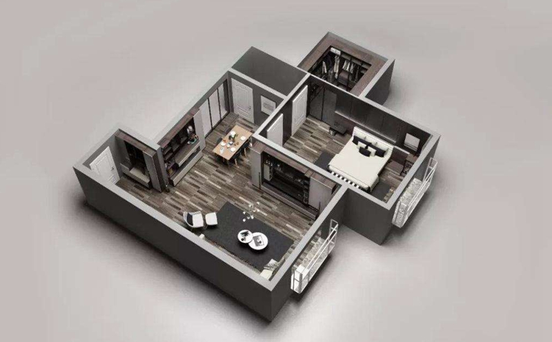 90㎡全屋定制裝修價格，星空梵高全屋定制