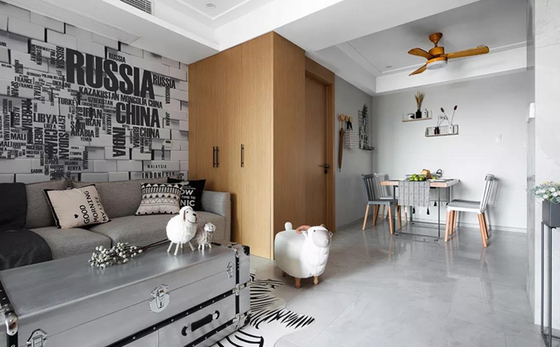 北歐風格全屋定制,星空梵高全屋定制