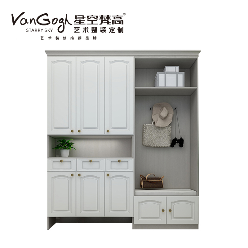 整體定制衣柜 萊本星光·XS17-10玄關柜 整體定制衣柜 萊本星光·XS17-10玄關柜